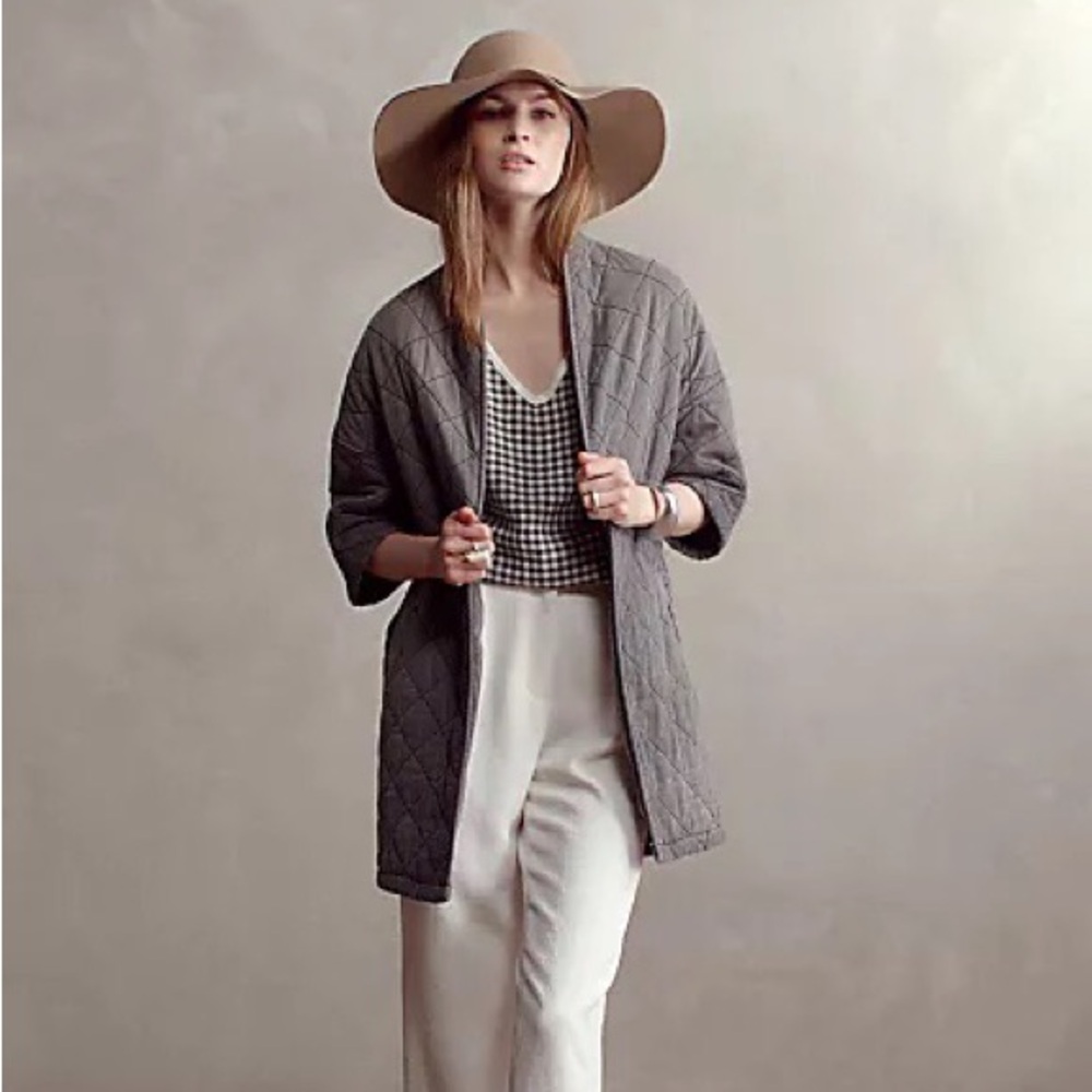 Current/Elliot quilted car coat